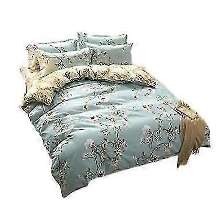 Flower Print Style Bed Sheet