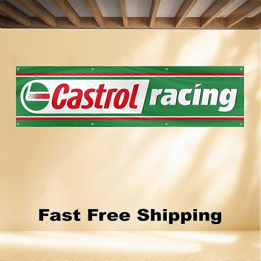CASTROL RACING BANNER FLAG BB 443