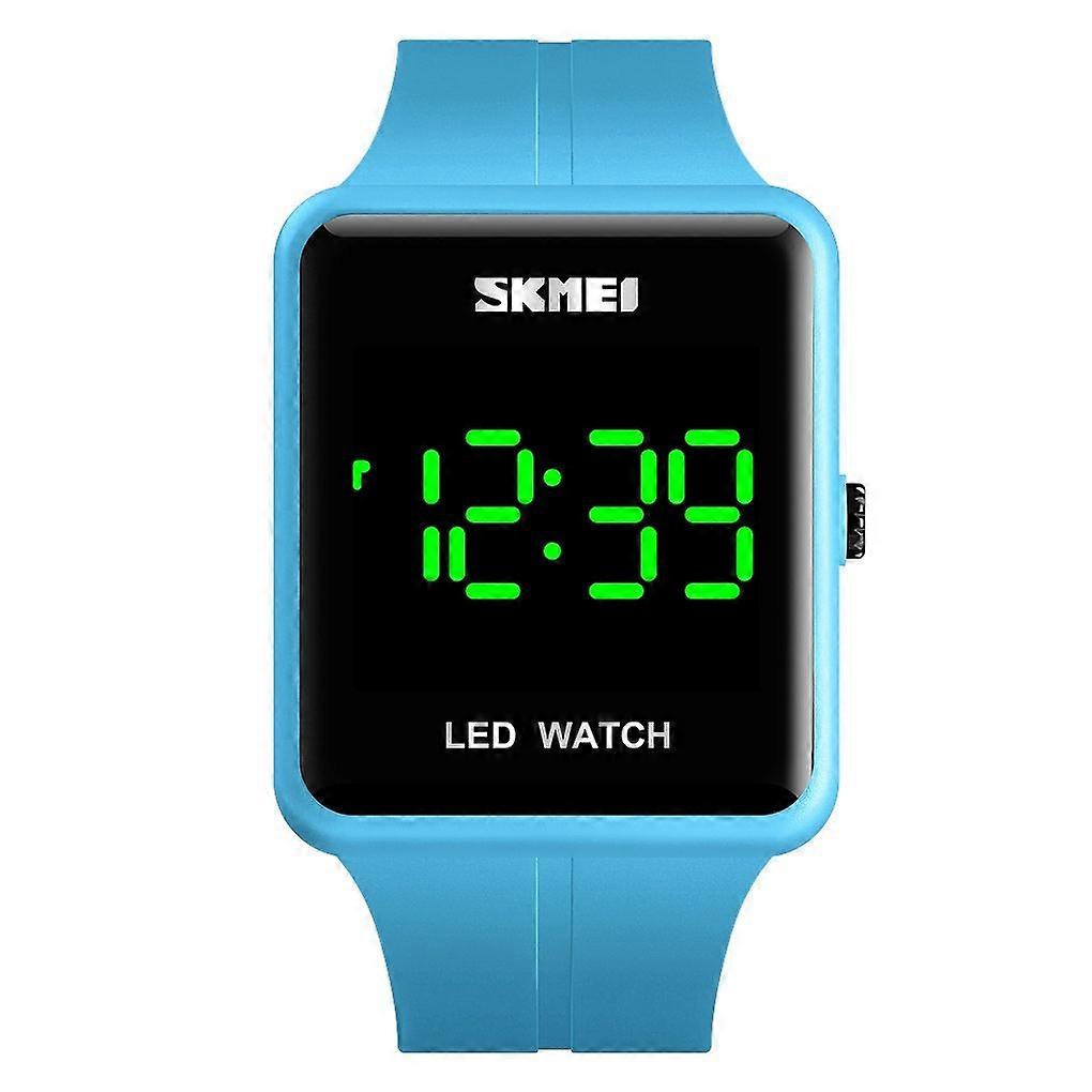 Square Couple Model Waterproof Electronic Watch