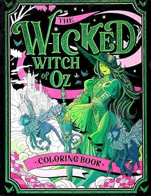 Libro para colorear de la Malvada Bruja de Oz
