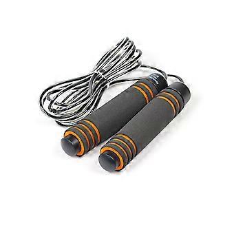 weighted jump rope, Orange unisex, adjustable length, suitable for exercise.