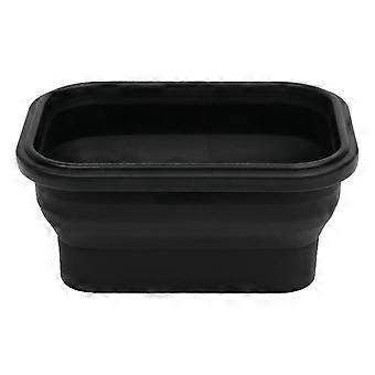 Collapsible Travel Dog Bowl Stable Thermorubber Construction for Food and Water for Hiking Camping Road Trips Outdoor Pet Feeding