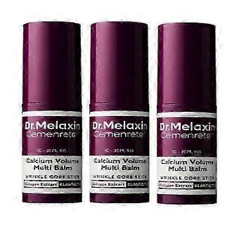 3x Dr.Melaxin Cemenrete Calcium Volume Multi Balm Wrinkle Core Stick K-Beauty