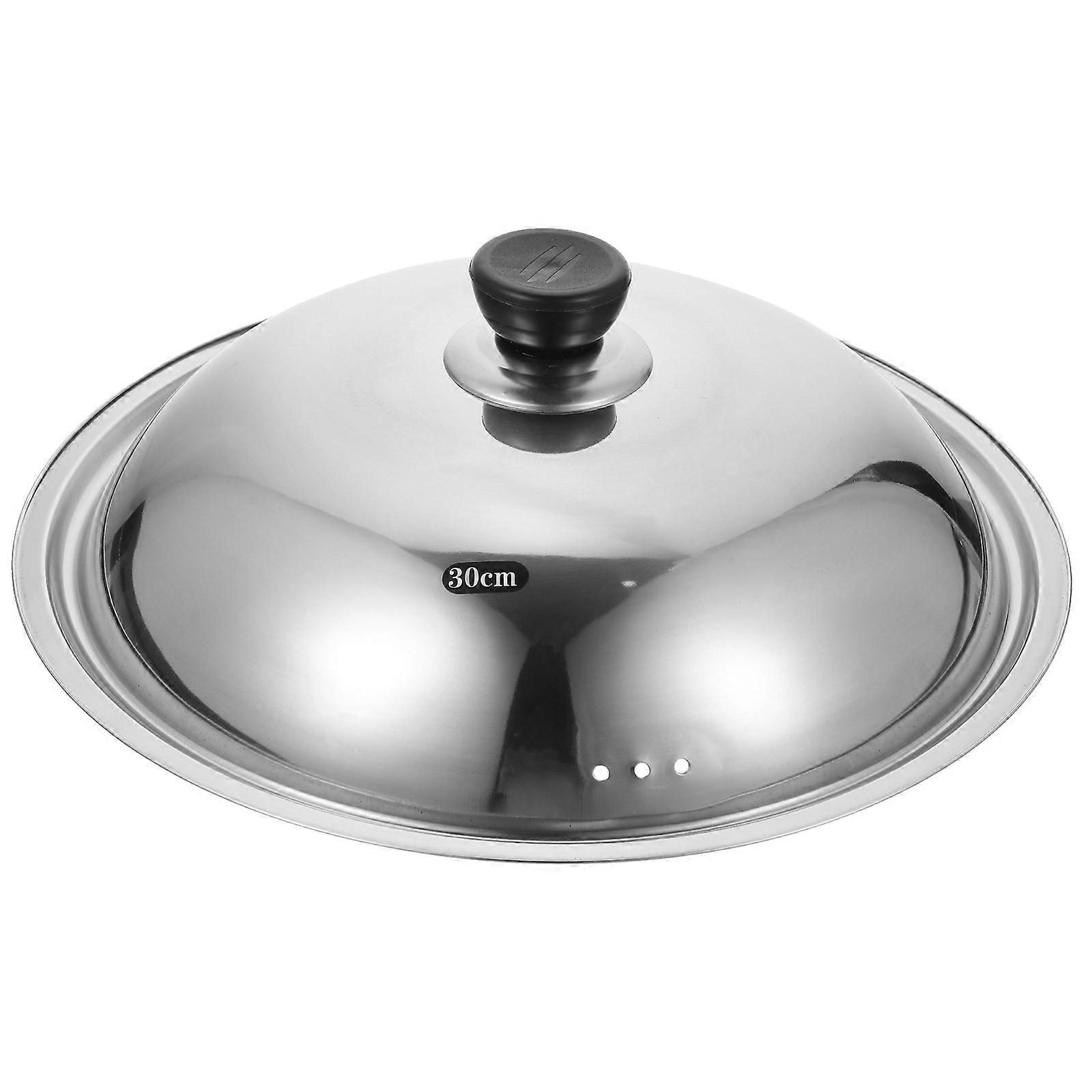 Multi-Function Stainless Steel Pan Lid Pot Cover for Kitchen Use