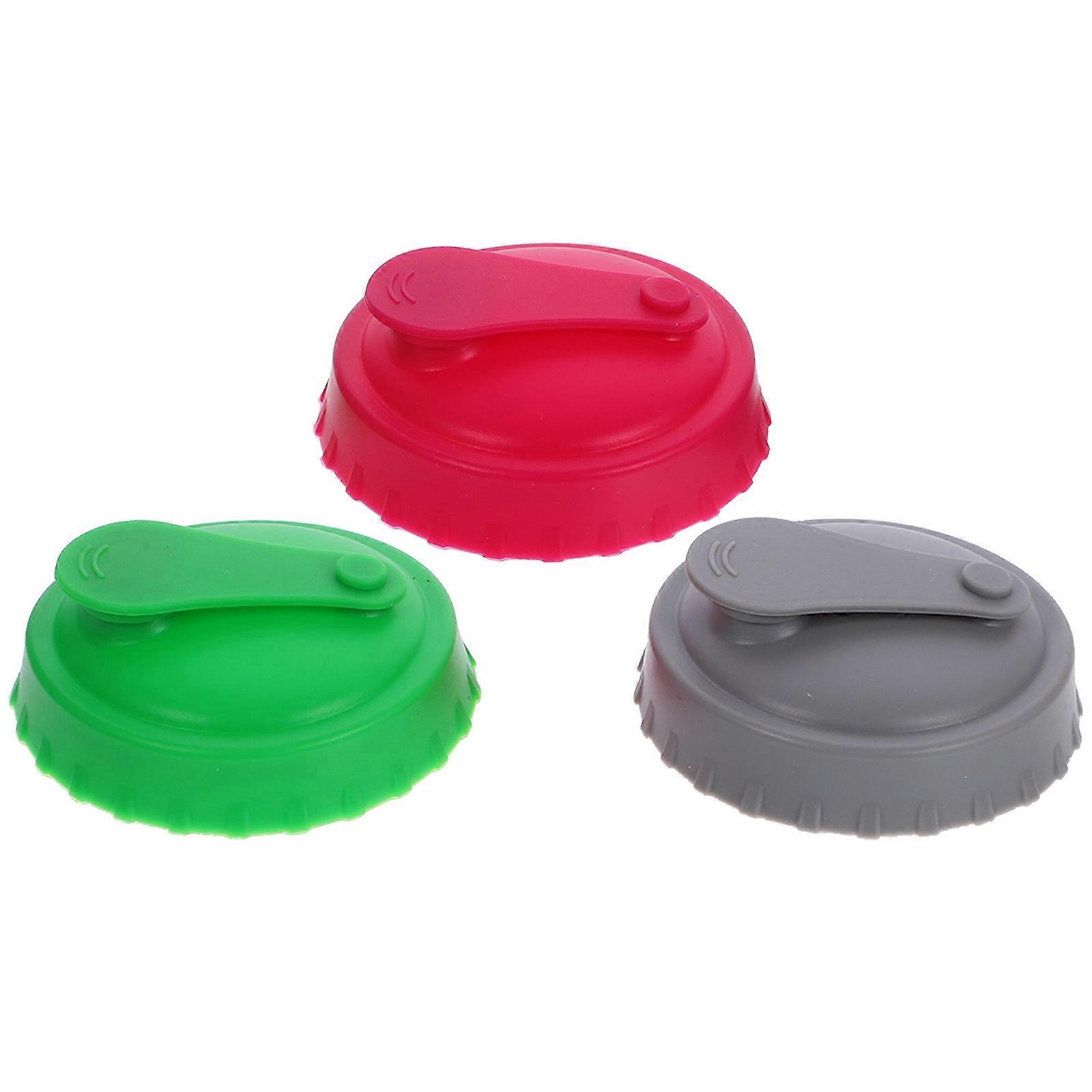 Leak Proof Covers For Cans Beverage Can Caps Protector 3Pcs