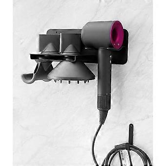 Haartrocknerhalterung für Dyson Supersonic Airwrap, Metall-Föhnständer für Bad und Salon, Wandhalterung zur Aufbewahrung von Zubehör