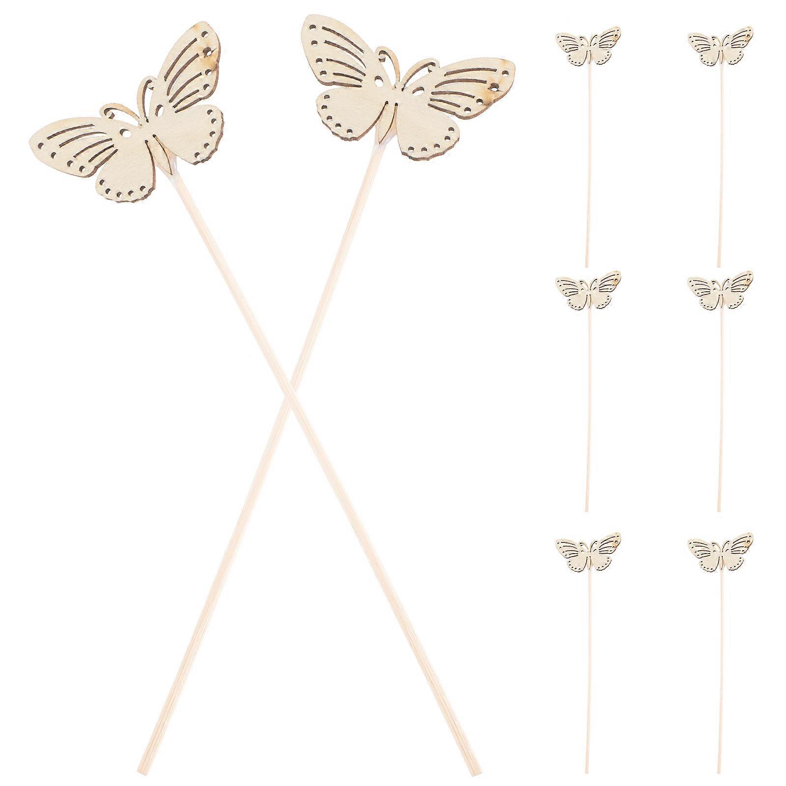 10pcs Diffuseur Bâtons Parfum Aromathérapie Diffuseur Bâtons Papillon Arôme Bâtons