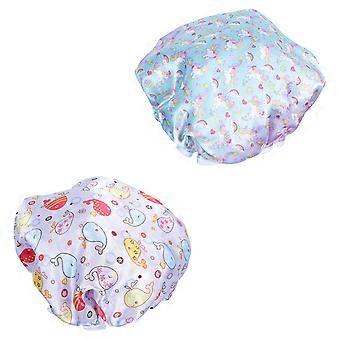 Kids Bath Caps Multi-Functional Hair for Children 4Pcs