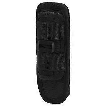 360 degrés rotatif en nylon lampe de poche torche pochette sac accessoire compatible Hunting401#