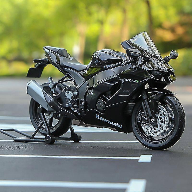 1/12カワサキ忍者ZX10Rオートバイモデルおもちゃ車両コレクション