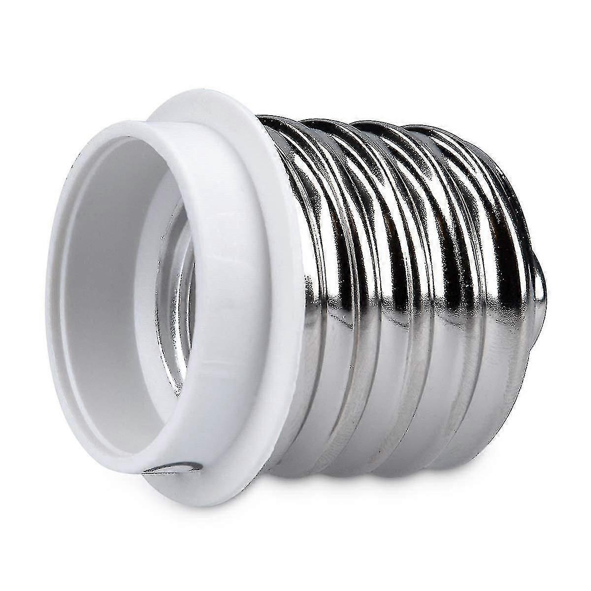10x Socket Adapter - 10x E40 Til E27 Socket Converter- E27 Base Lamp Holder Adapter For Halogen Led-Yvan