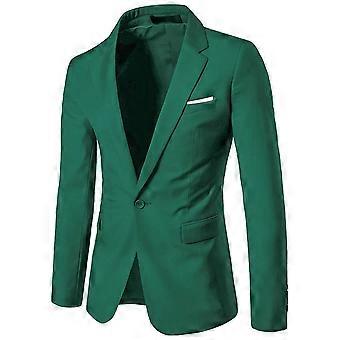 Allthemen Hommes Fit Blazer Mariage Costume Veste M Vert Clair
