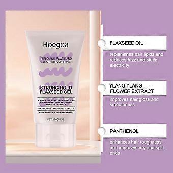 Curls Strong Hold Gel + Hydrating Curl Cream Set, Long-lasting Extra Strong Scrunch Gel for Defined Curls, Curl Cream for Smooth & Defined Curls, Anti