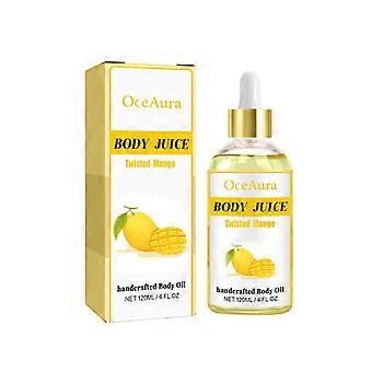 Körpersaftöl, 120ml Körpersaftöl Zimtschnecke, Pfirsich-Körperöl, Kuchen Körperöl, Körperöl, Feuchtigkeitsspendendes Körperöl