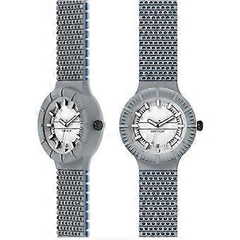 Hip Hop clock Silicone Men One large HWU0307 gray waters