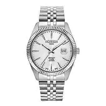 Roamer Montre Homme Quartz Analogique 852833 41 11 20 Amalfi Gents Acier Inoxydable