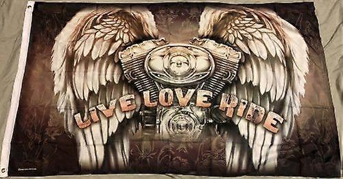 BIKER MOTORCYCLE FLAG FFGG-1109