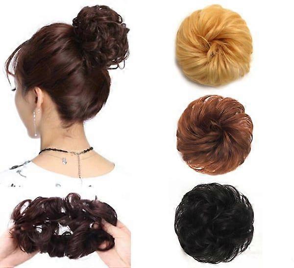 Chouchou/bandeau pour chignon - Noir