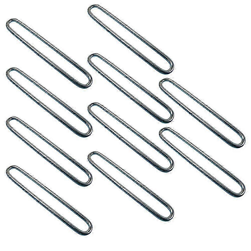 Versatile Metal Buckles compatible with Webbing - Oval & Rectangle Shapes, 150mm Sizes