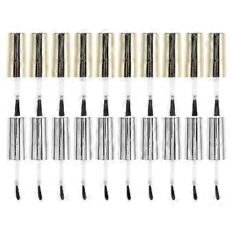 Bouchons de rechange pour flacons de vernis à ongles avec pinceau, 100 pièces, couleurs assorties.