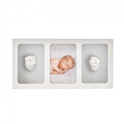 Bambino White Triple Photo Frame & Casting Kit