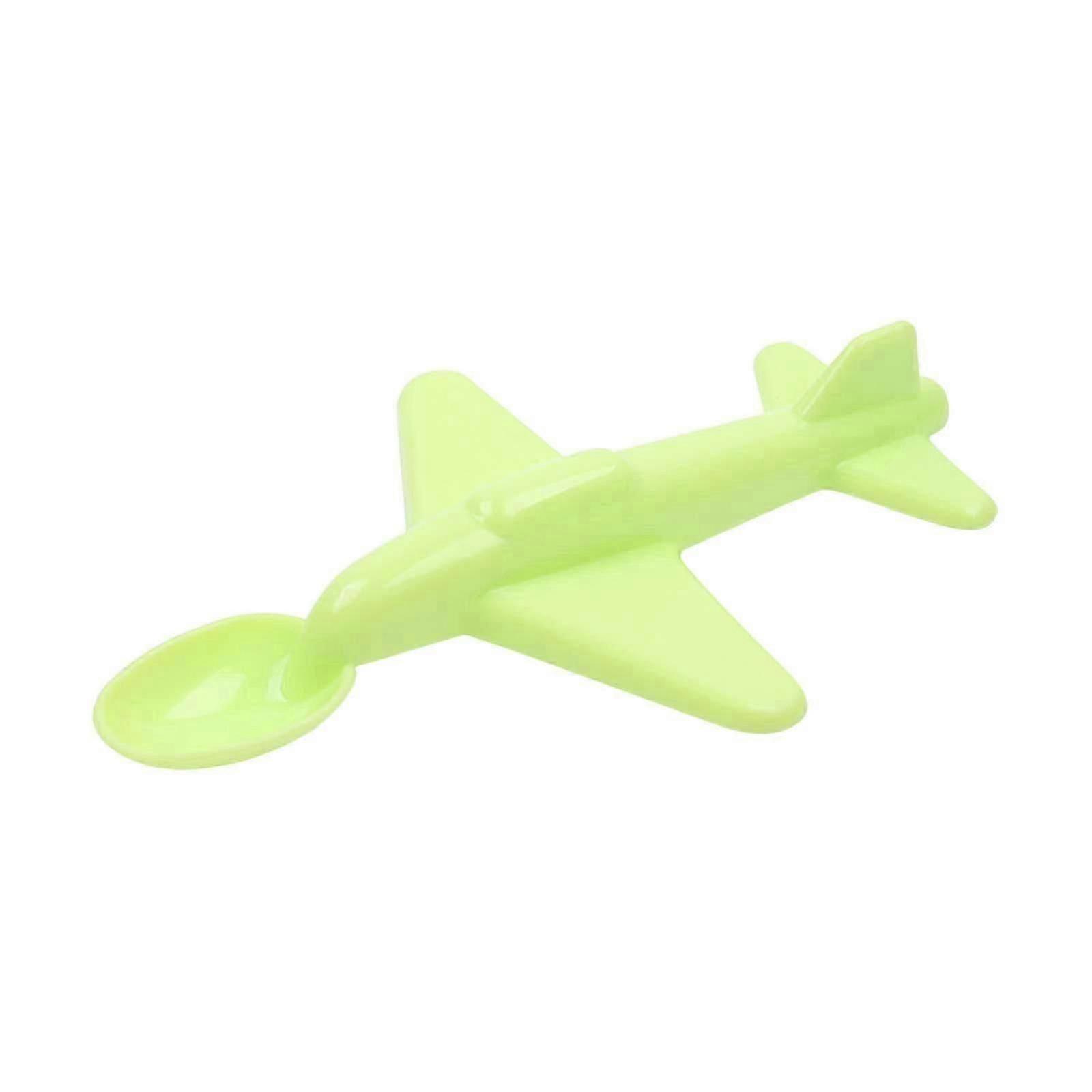 Home Plastic Small Airplane Spoon