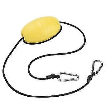 Kayak Drift Anchor Tow Nylon Rope With EVA Buoy Steel Clips Kayak Accessory