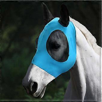 Horse face mask, horse flight mask, mosquito repellent mask for horses, horse face shield, horse hat, blue horse face mask632