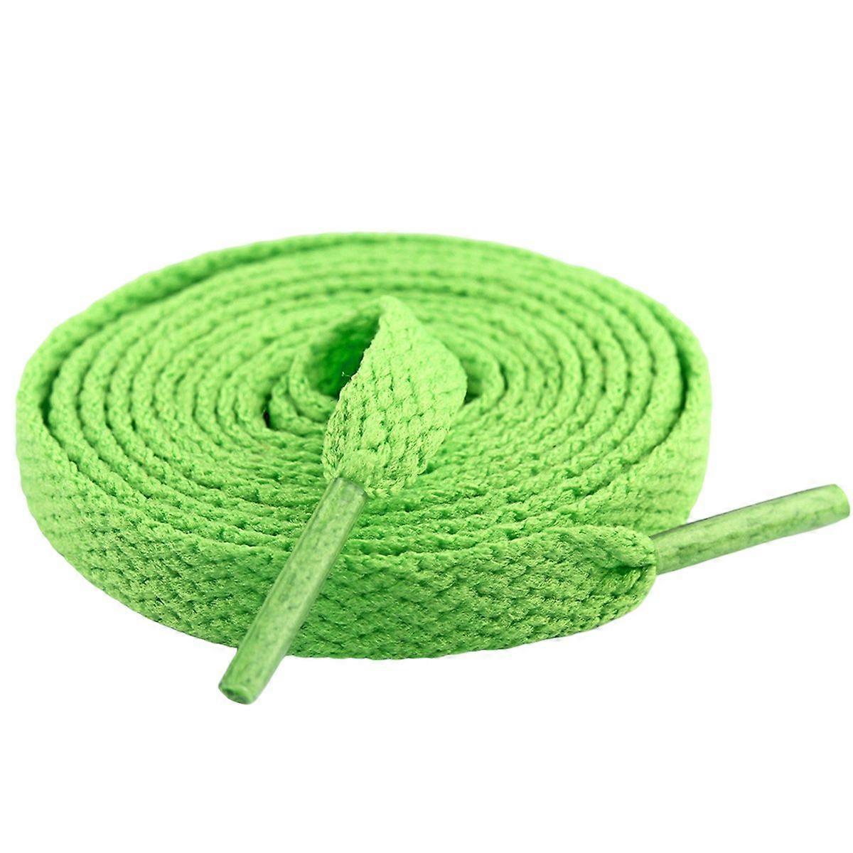 Flat Premium Polyester Shoelaces Colourfast Easy-Clean High-Durability