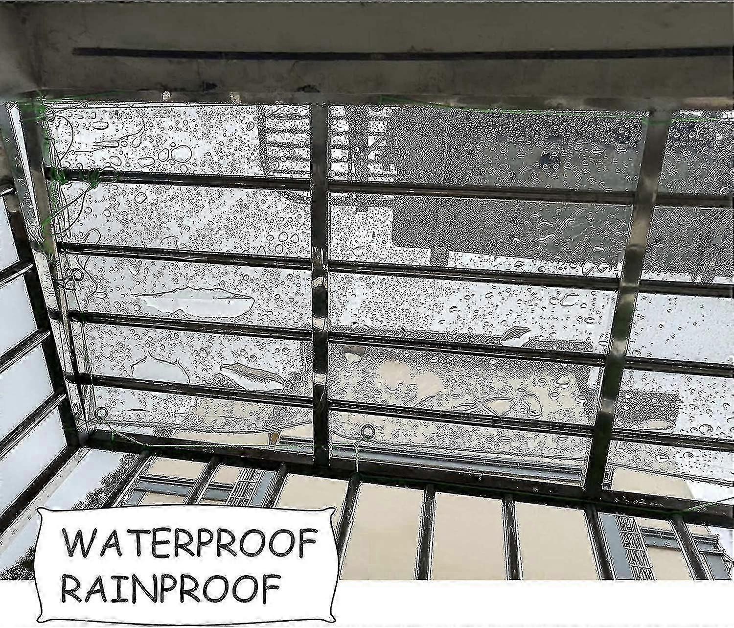 Reinforced Clear Weatherproof Tarp Sheet