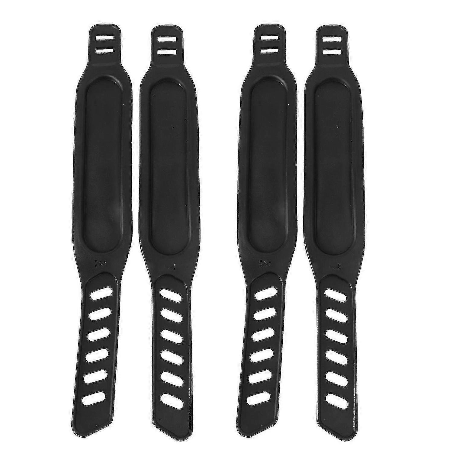 Adjustable Lightweight Plastic Bike Pedal Straps