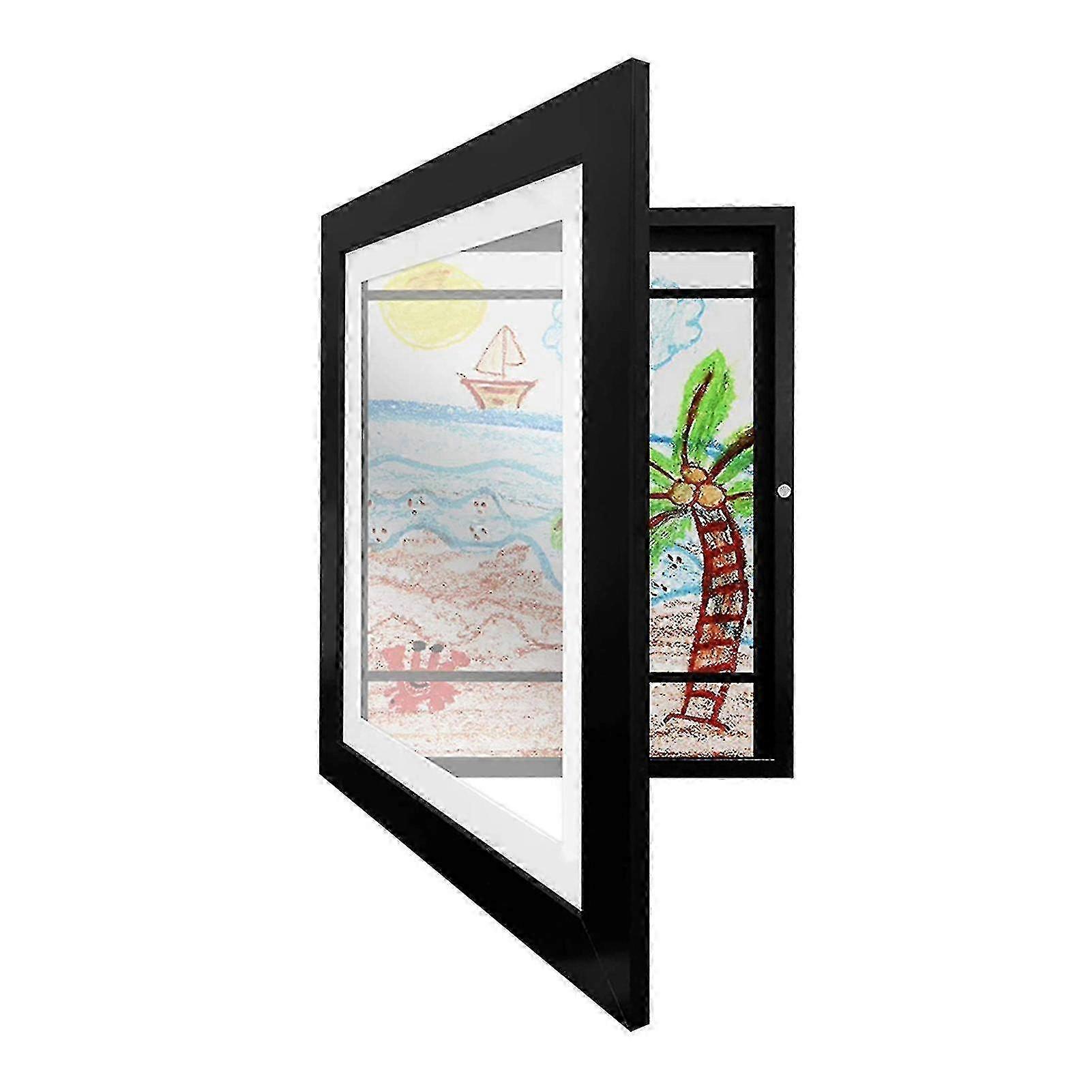 Easy Change Kids Art Frames Front Open Artwork Picture Frames for Wall Tabletop Display