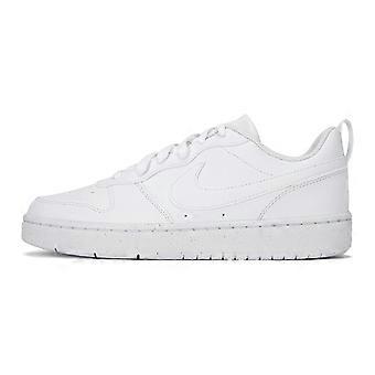 Nike Court Borough Leather Low top Skateboard Shoes White Unisex DV5456-106