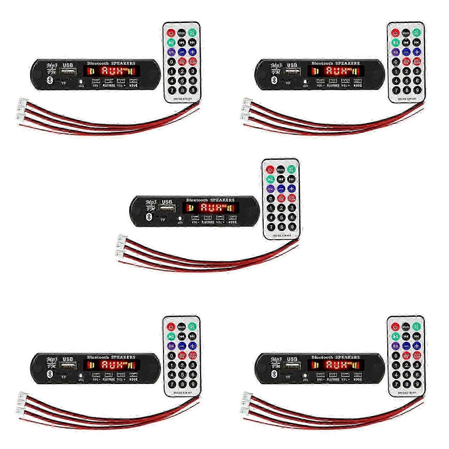 6W Bluetooth 5.0 Stereo Amplifier Decoder Board
