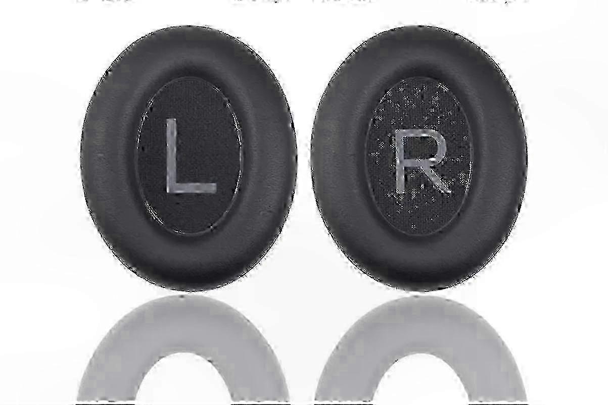Black Replacement Ear Pads compatible with Over-Ear Headphones-Compatible with Multiple Models