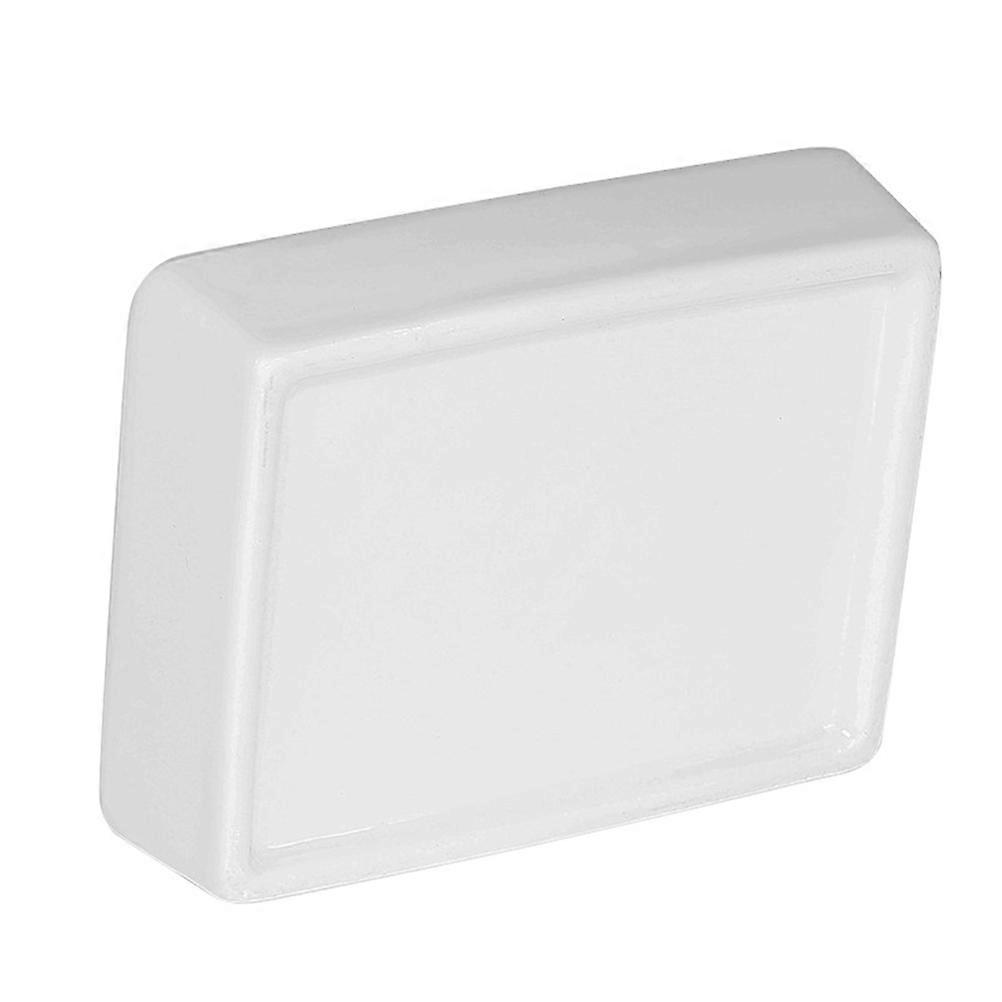 Soap Holder Double Layer Rectangular Ceramic for Storage 1Pcs Detachable