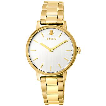 Tous watches rond watch for Women Analog Quartz with stainless steel bracelet 100350470