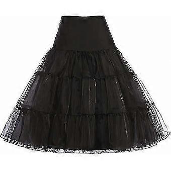 50s 1950s Vintage Petticoat Skirt Rockabilly Dress Crinoline Tutu Underskirts for Women