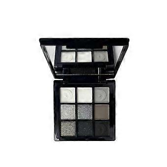 9-Colour Eyeshadow Palette with Coordinated Shades for Blending and Everyday Eye Makeup, Smoky