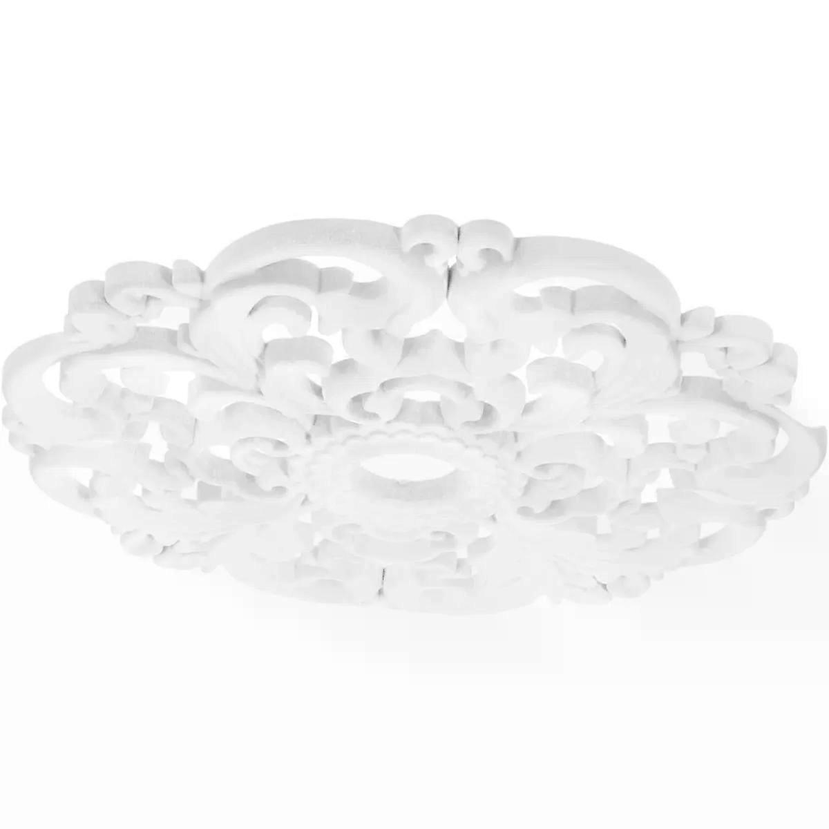 Ceiling Medallion Ps White Openwork for Chandelier