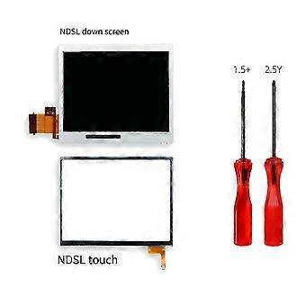 compatible with NDSL LCD Touch Screen+Down Screen Kit with Screwdriver