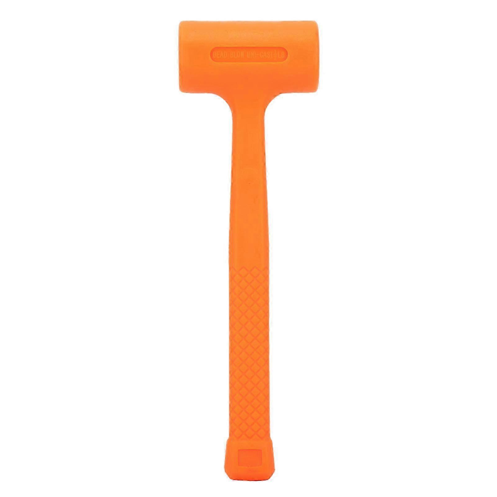 Practical PVC Rubber Soft Face Dead Blow Hammer Installing Tool (0.5LB)
