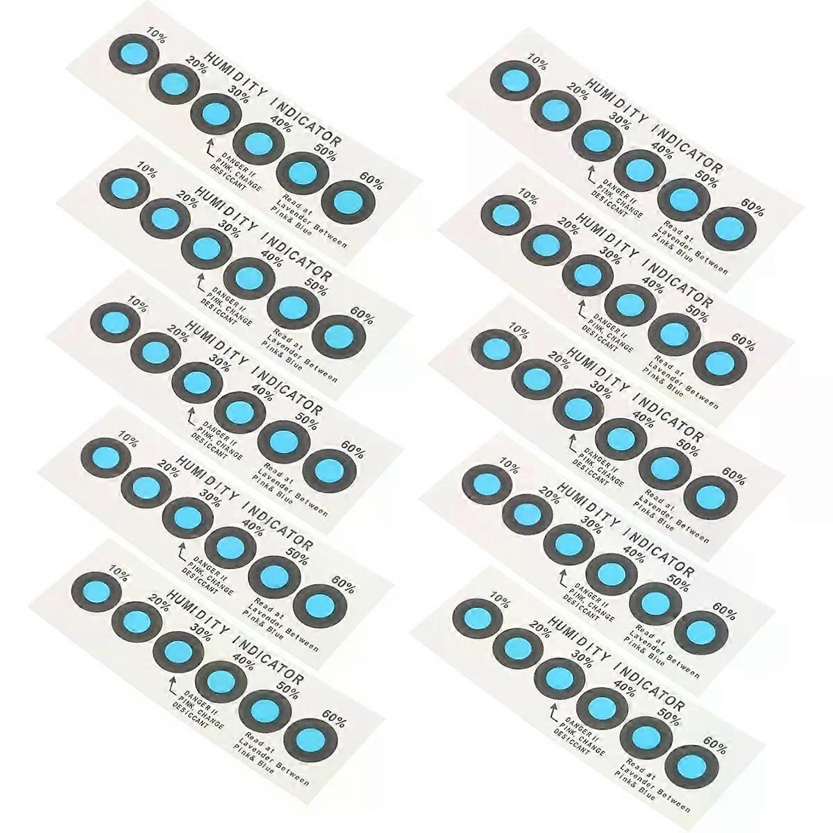 20pcs Universal Humidity Indicator Tool, Portable Paper Cards
