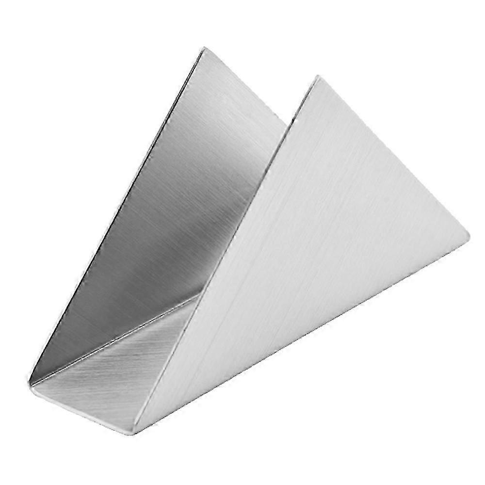 Non-Slip Triangle Stainless Napkin Holder