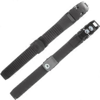 Skate Buckle Strap Roller Skate Buckle Strap for Repair 6Pcs Black