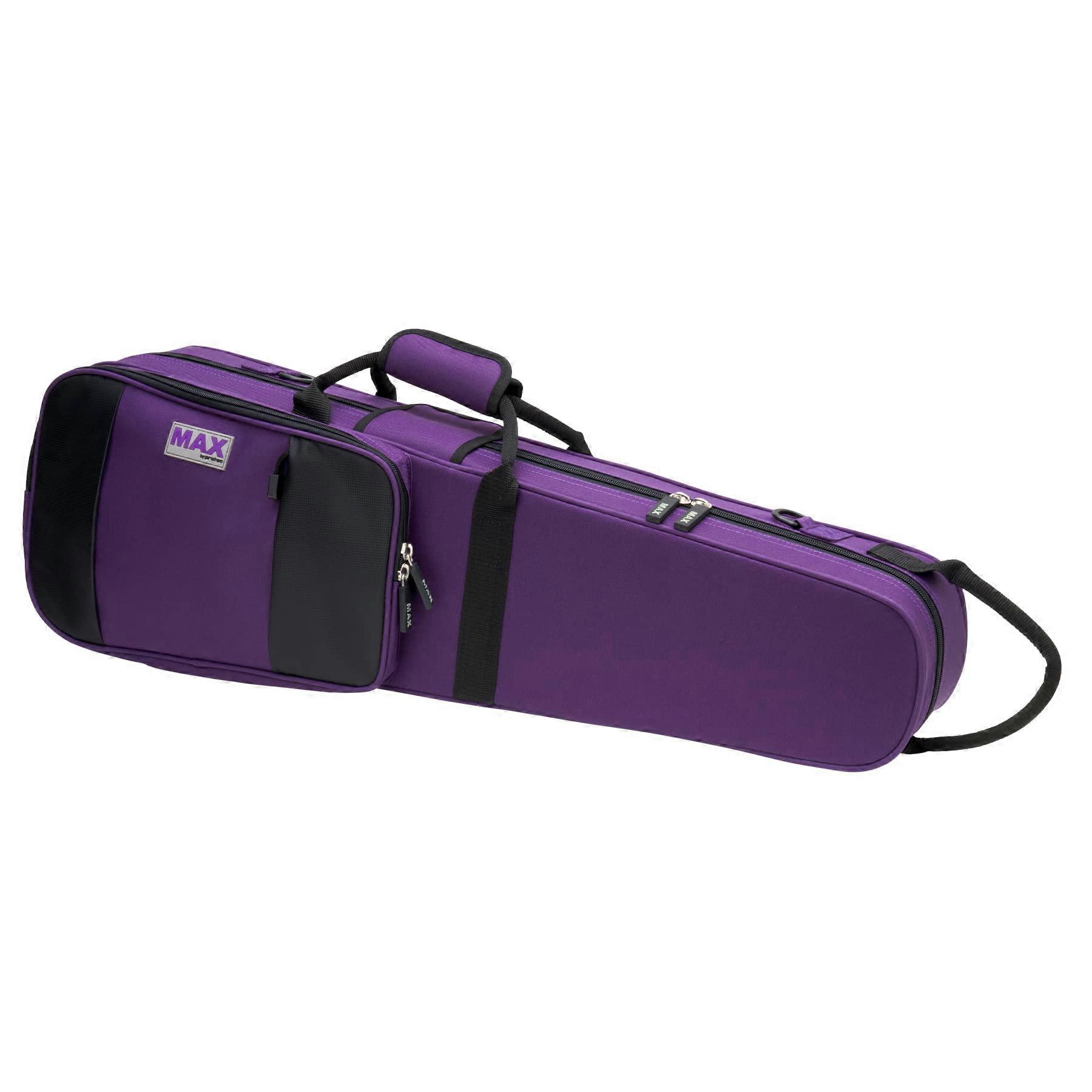 MX044PR MAX Shaped 4/4 Viool Case - Paars