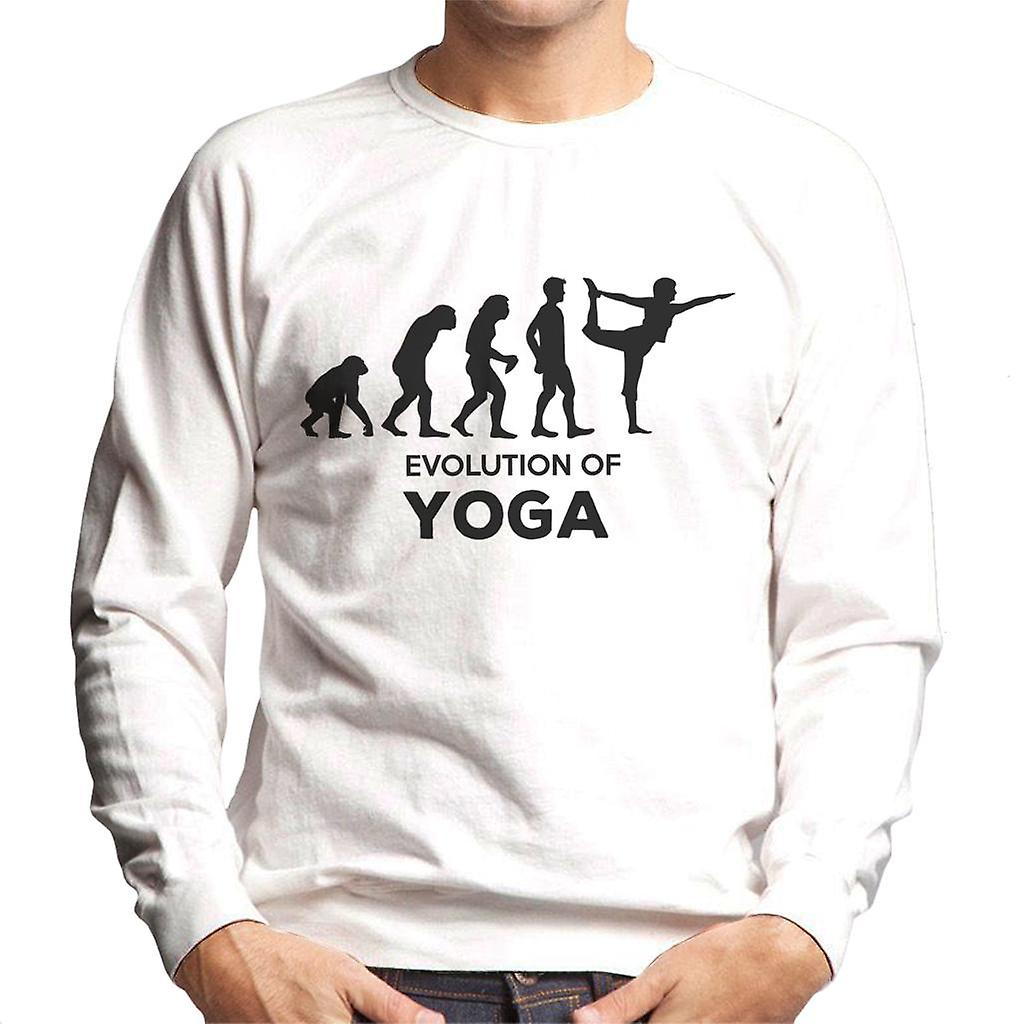 Evolution Of Yoga Men's Sweatshirt