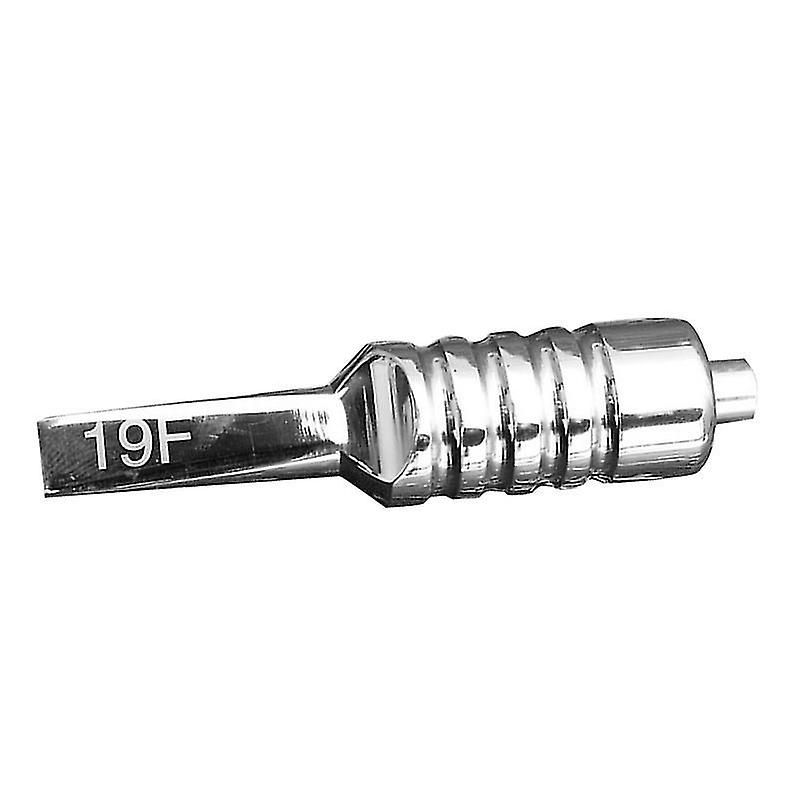 Size 1 Silver Temporary Tattoos Stainless Steel Grip Integrated Equipment Handle Tips For Coil Suppl