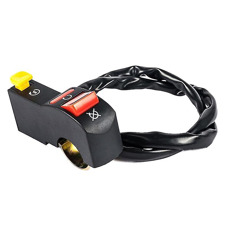 Electric Start Stop On Off Button Kill Switch Motorcycle Dirt Atv Quad ...