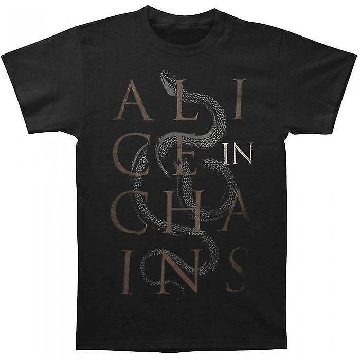 Alice In Chains Unisex Adult Snake T-Shirt